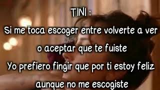 Consejo de amor - Tini ft Morat -Letra/Lyrics oficial