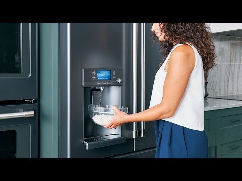 Cafe Café™ ENERGY STAR® 22.2 Cu. Ft. Counter-Depth French-Door Refrigerator with Keurig® K-Cup® Brewing System (Stainles