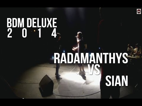 BDM Deluxe 2014 / Semi-final / Radamanthys vs Sian