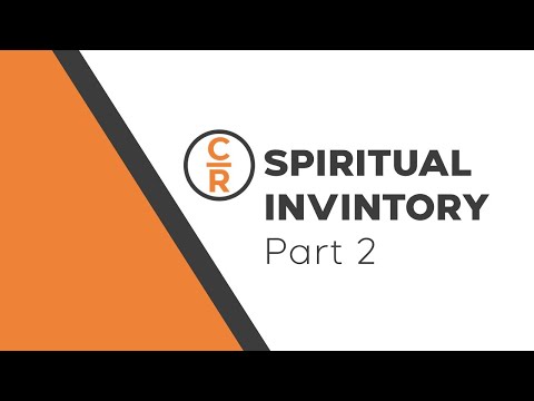 Lesson 11 - Spiritual Inventory Part 2