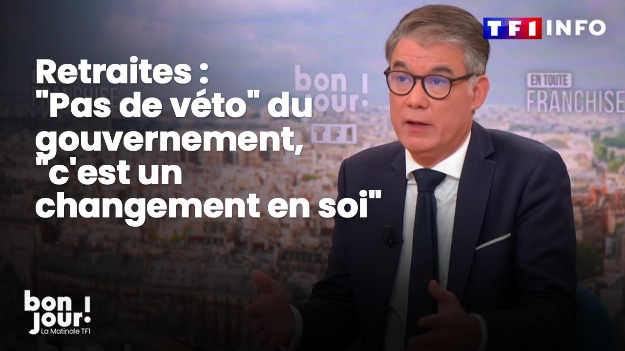 Olivier Faure :  "Pas de véto" du gouvernement sur les retraites