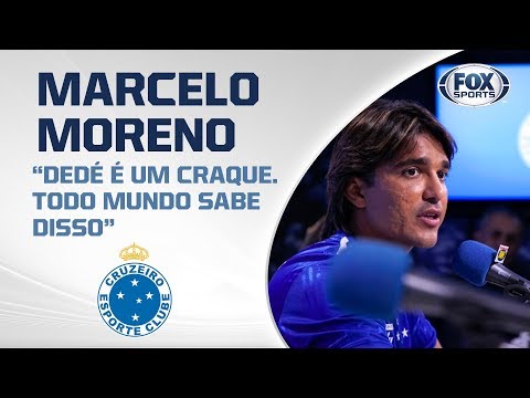 CRUZEIRO AO VIVO! Veja a apresentação de Marcelo Moreno na Toca da Raposa