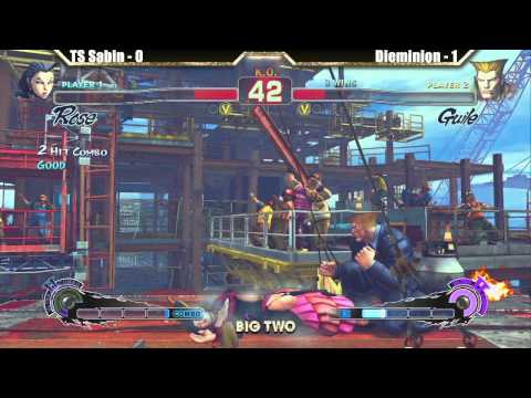 SSF4 AE 2012 Winners Final TS Sabin vs Dieminion - Big Two #5 Tournament
