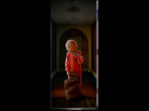 Testing out Trick R Treat AtmosFear Sam Halloween Door Illusion Decorations