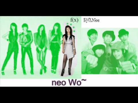 f(x) ft. SHINee - LOLLIPOP [Lyric / Romanization & Audio]