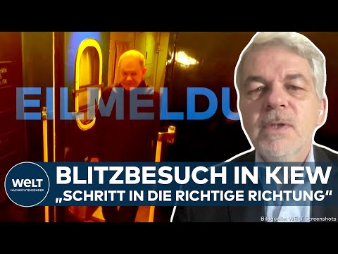 PUTINS KRIEG: Kiew-Reise! Olaf Scholz reist in die Ukraine und sagt weitere Waffenlieferungen zu