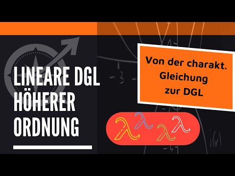 Lineare DGL höherer Ordnung | Klausuraufgabe char. Gleichung | LernKompass - Mathe einfach erklärt