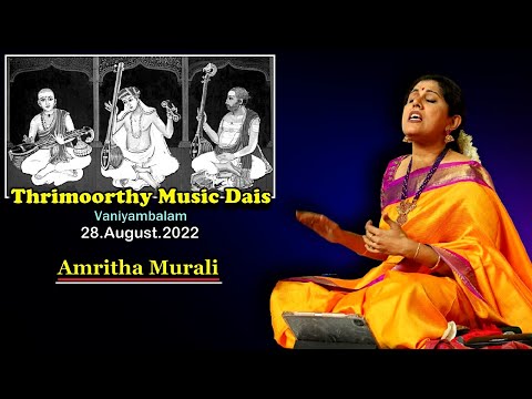 Amritha Murali - Thrimoorthy Music Dais, Vaniyambalam 28.08.2022