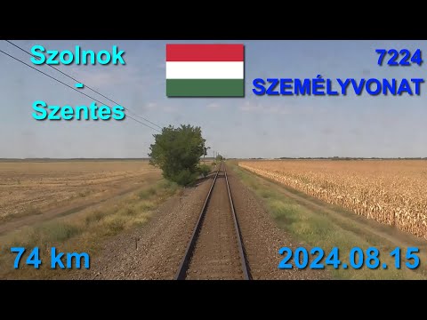 Route Szolnok-Tiszatenyő-Martfű-Kunszentmárton-Nagytőke-Szentes, 7224 Személy (Szolnok-Szentes)