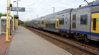 preview picture of video 'Arrêt d'un TER Nord-Pas-De-Calais en gare de Bailleul.'