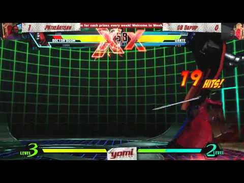 Winner's Finals: PKtheArtisan vs. GB Dapvip - Ultimate Marvel vs. Capcom 3; Capcom/Anime Week 1