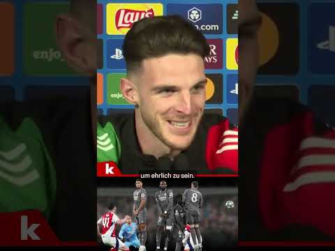 Video Thumbnail: Freistoßspezialist Rice: "Hoffentlich gelingt mir gegen PSG noch eins" #shorts