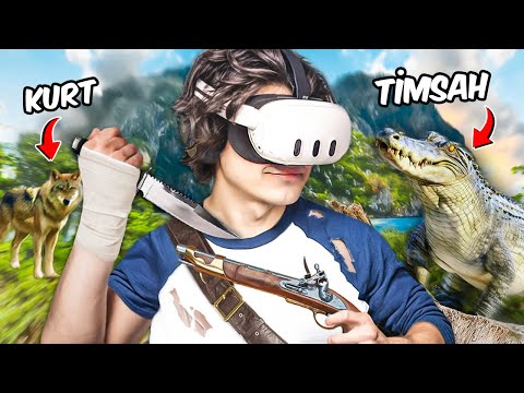 ISSIZ ADADA YARATIKLARLA HAYATTA KALDIM! - iplusd VR