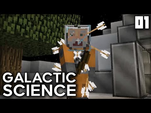 "WELCOME BACK TO MODDED MINECRAFT...IN SPACE!!!" Galactic Science Ep 01 Minecraft Modded Survival