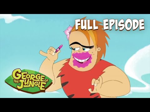Muscle Mania | George Of The Jungle | HD | English Full Episode | Funny Cartoons For Kids