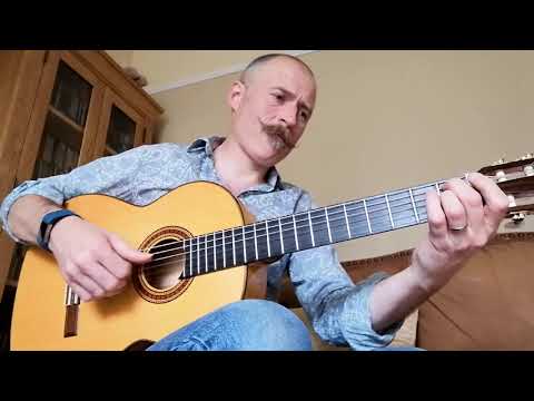 'Round Midnight by Thelonious Monk. Classical Guitar