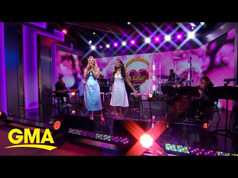 Cast of &amp; Juliet performs "That's The Way It Is"
