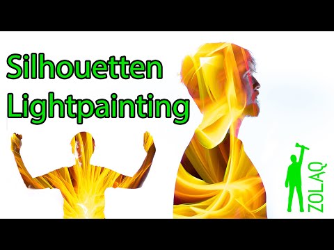 Silhouetten Lightpainting Tutorial - 10 Tage 10 Fotos - Staffel IV - Tag 6/10