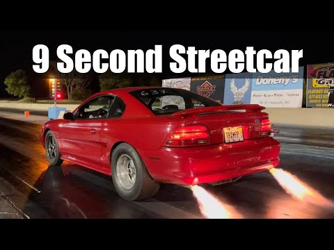 1000+ HP Procharged Mustang  - 9 Second Streetcar