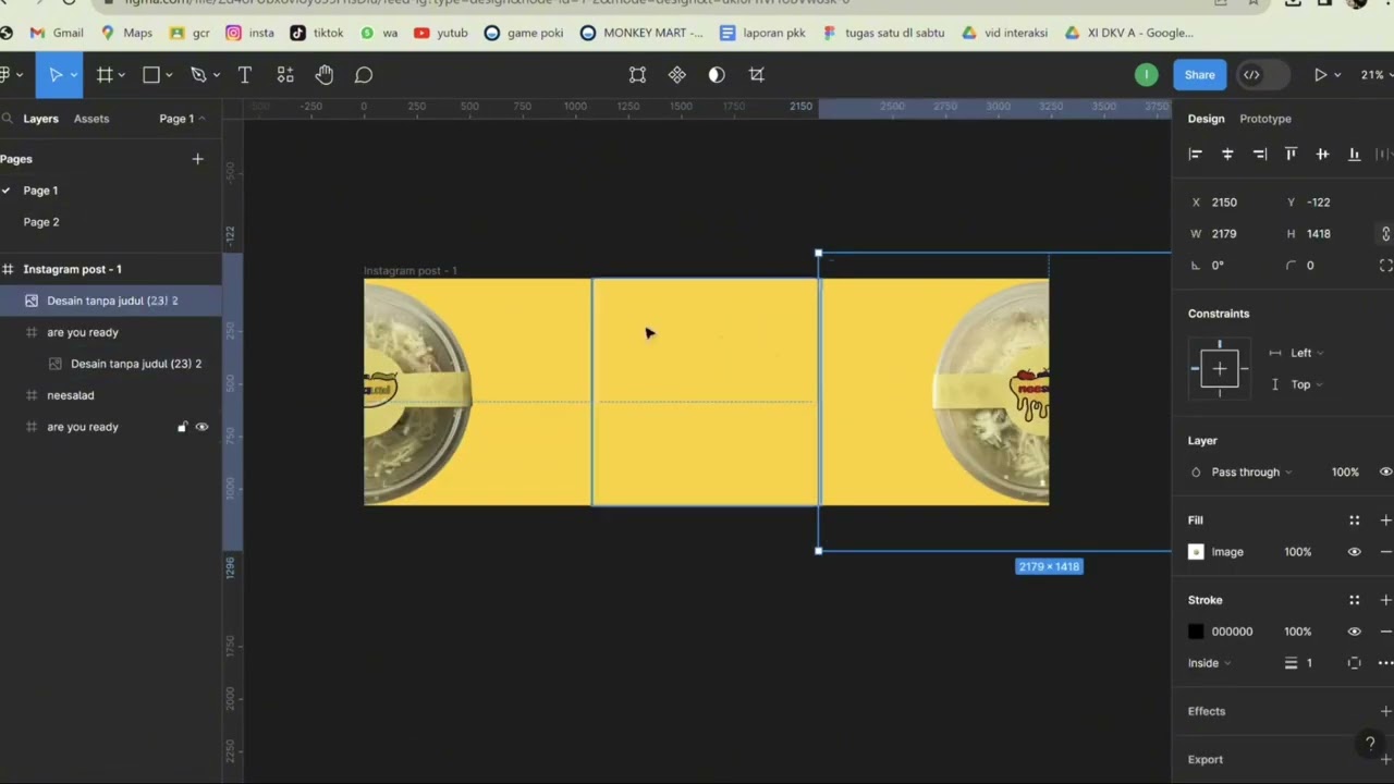 HOW TO MAKE FEED IG ON FIGMA