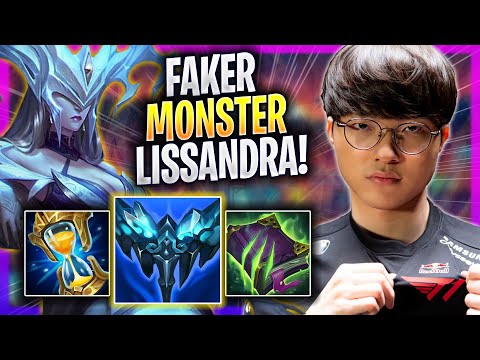 FAKER IS A MONSTER WITH LISSANDRA! - T1 Faker Plays Lissandra MID vs Zac! | Season 2023