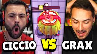 CICCIO vs GRAX... SFIDA all'ULTIMO SECONDO su CLASH ROYALE!