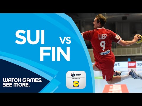 HIGHLIGHTS | Switzerland vs Finland | Round 3 | Men's EHF EURO 2022 Qualifiers