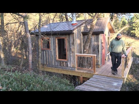 Treehouse Build Using Reclaimed Lumber