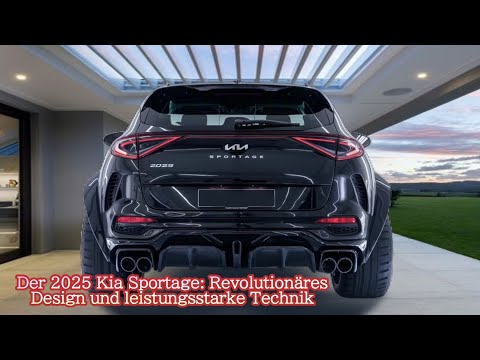 Der 2025 Kia Sportage: Revolutionäres Design und leistungsstarke Technik