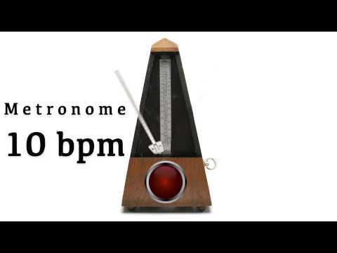 Metronome 10 bpm 🎼