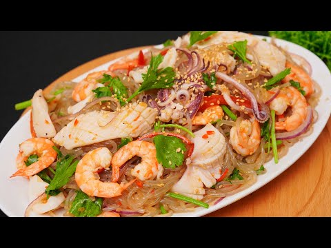 Miến trộn hải sản