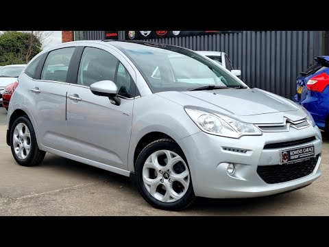 2014 (64) Citroen C3 Exclusive 1.6 VTi Auto 5Dr in Arctic Steel. 28k Miles. 6 Services. £6350