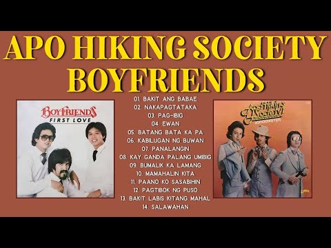 THE BOYFRIENDS AND APO HIKING SOCIETY GREATEST HITS COLLECTION - MUSIKA DEKADA 70 at 80