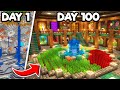 I Survived 100 Days In A CAVE ONLY WORLD In Minecraft Hardcore