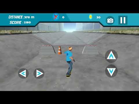 Street SkateBoarding FreeStyle Skater Stunt Video