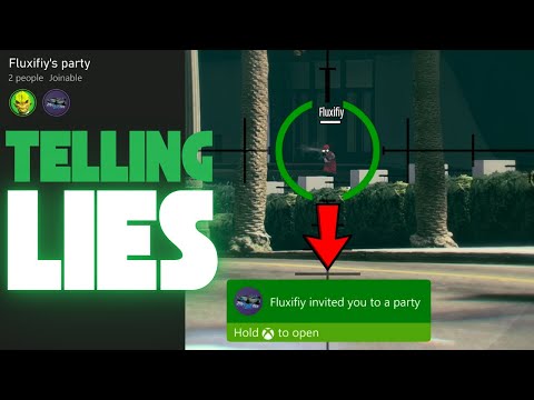 Sweaty tryhard invited me to a party to tell lies - GTA Online