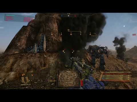 MWO UAC20 Charger Top damage in potatoland