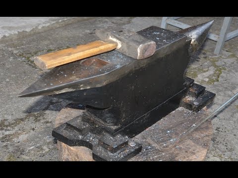 Making a 100kg / 220lbs Blacksmiths Anvil from Scratch