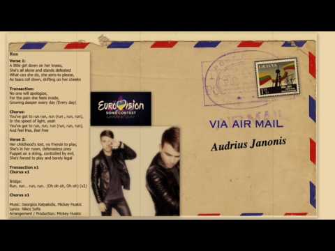 Audrius Janonis - Run (Eurovision Lithuania 2017) Studio Version