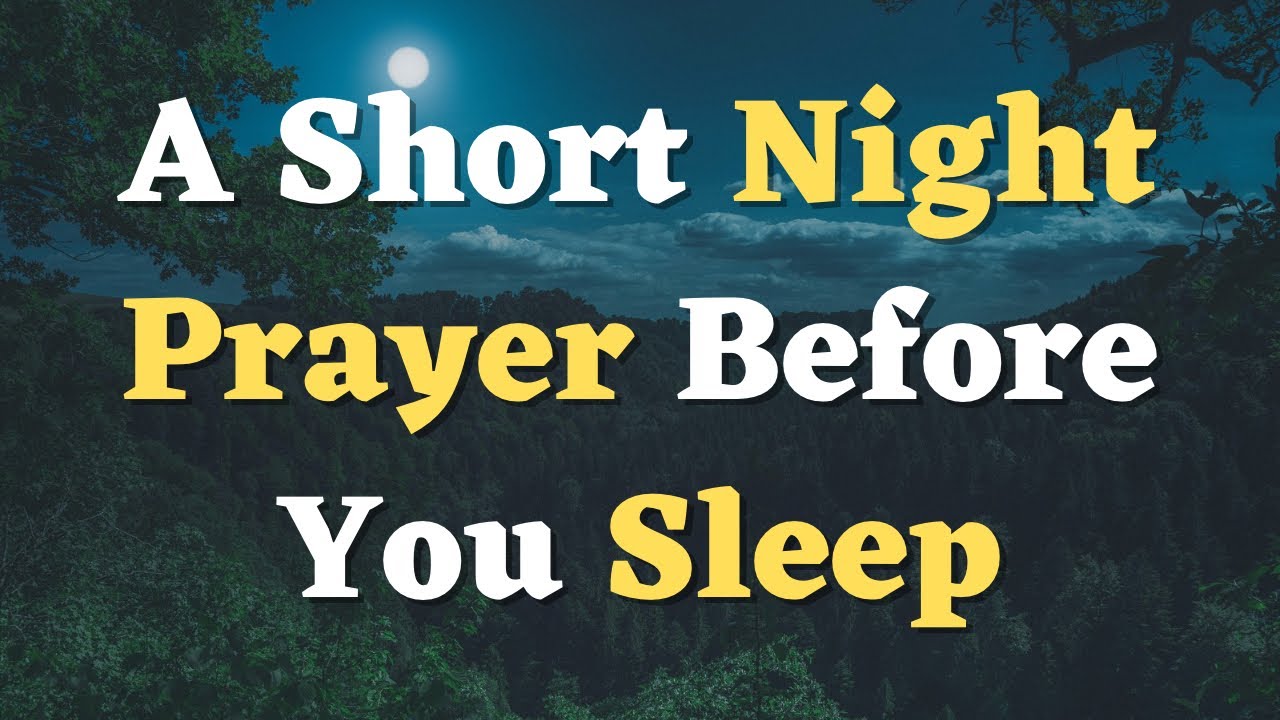 End Your Day With God’s Peace and Rest | A Night Prayer