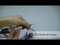 Video - Parafusadeira elétrica com conector banana ideal para trabalhos minuciosos e de precisão - XB800B