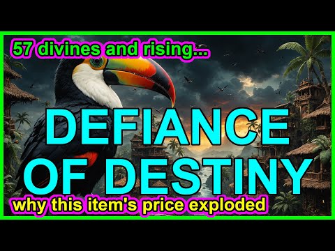 POE 3.24 - Why Did This Item Get So Expensive - Defiance Of Destiny - 57div Path of Exile Necropolis