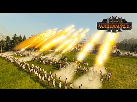 The Empire vs Greenskins - Rocket Improvement Mod | Total War WARHAMMER3 Thrones of Decay | 4K