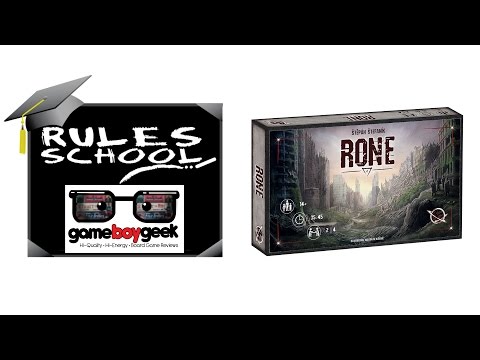 Learn How To Setup & Play Rone (Rules School) with the Game Boy Geek