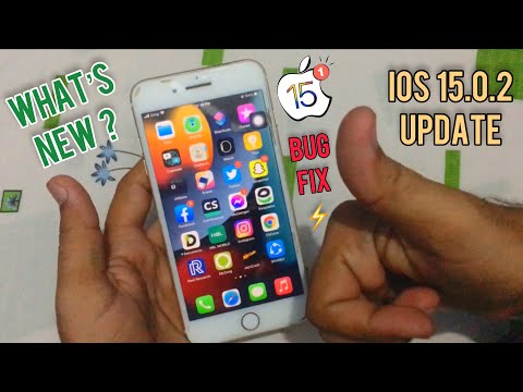 Iphone 7 Plus Received iOS 15.0.2 Latest Update | Bug Fixes | iOS 15.0.2 New Features ⚡️