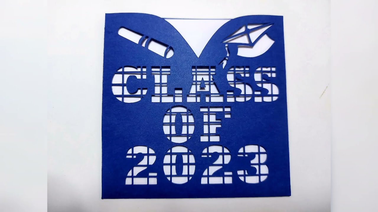 Class of 2023 SVG Files Insert Cards Invitations Senior 2023
