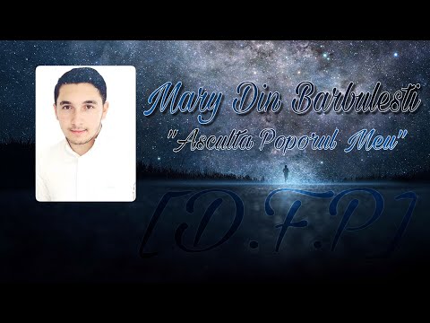 Mary Din Barbulesti - Asculta Poporul Meu