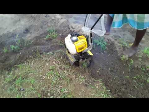 Yellow Kisankraft Petrol Intercultivator Weeder Kk-ic-8657, 1.5, Model No.: Kk-ic-8626