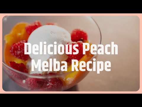Peach Melba recipe