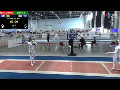 Kazan 2021 SWE - L16 - Moellhausen BRA v Song KOR